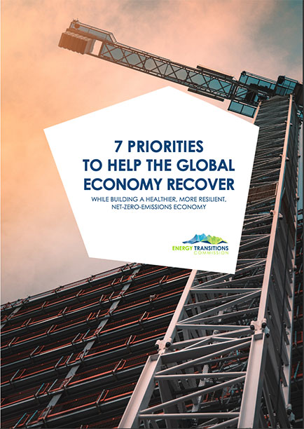 7 priorities to help the global economy front cover