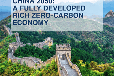 China 2050: A Fully Developed Rich Zero-Carbon Economy Front Cover