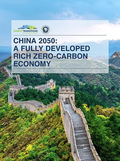 China 2050: A Fully Developed Rich Zero-Carbon Economy Front Cover