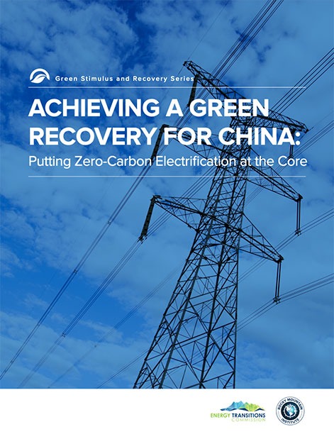 achieving a green recovery for china