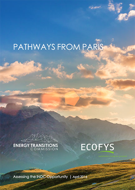 Pathways From Paris Report Front Cover