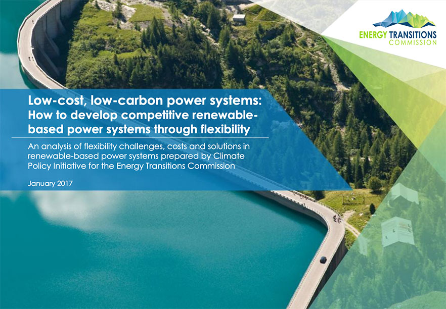 Low-Cost, Low-Carbon Power Systems: How to develop competitive renewable-based power systems report front cover