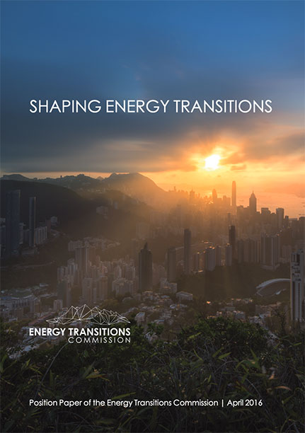 Shaping Energy Transitions Paper Front Cover