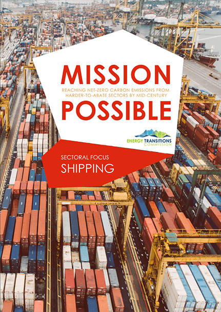 Mission Possible Sectoral Focus: Shipping Front Cover