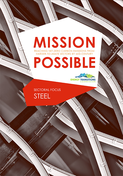 Mission Possible Sectoral Focus: Steel Front Cover