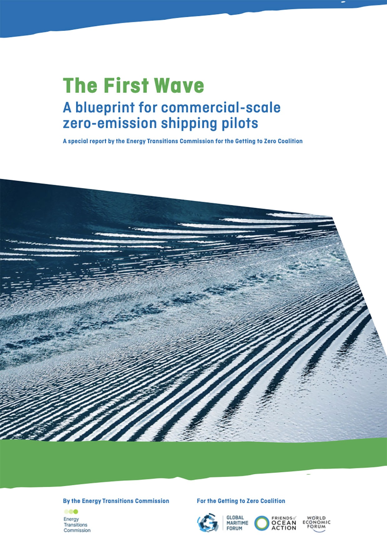 The First Wave – A blueprint for commercial-scale zero-emission shipping pilots