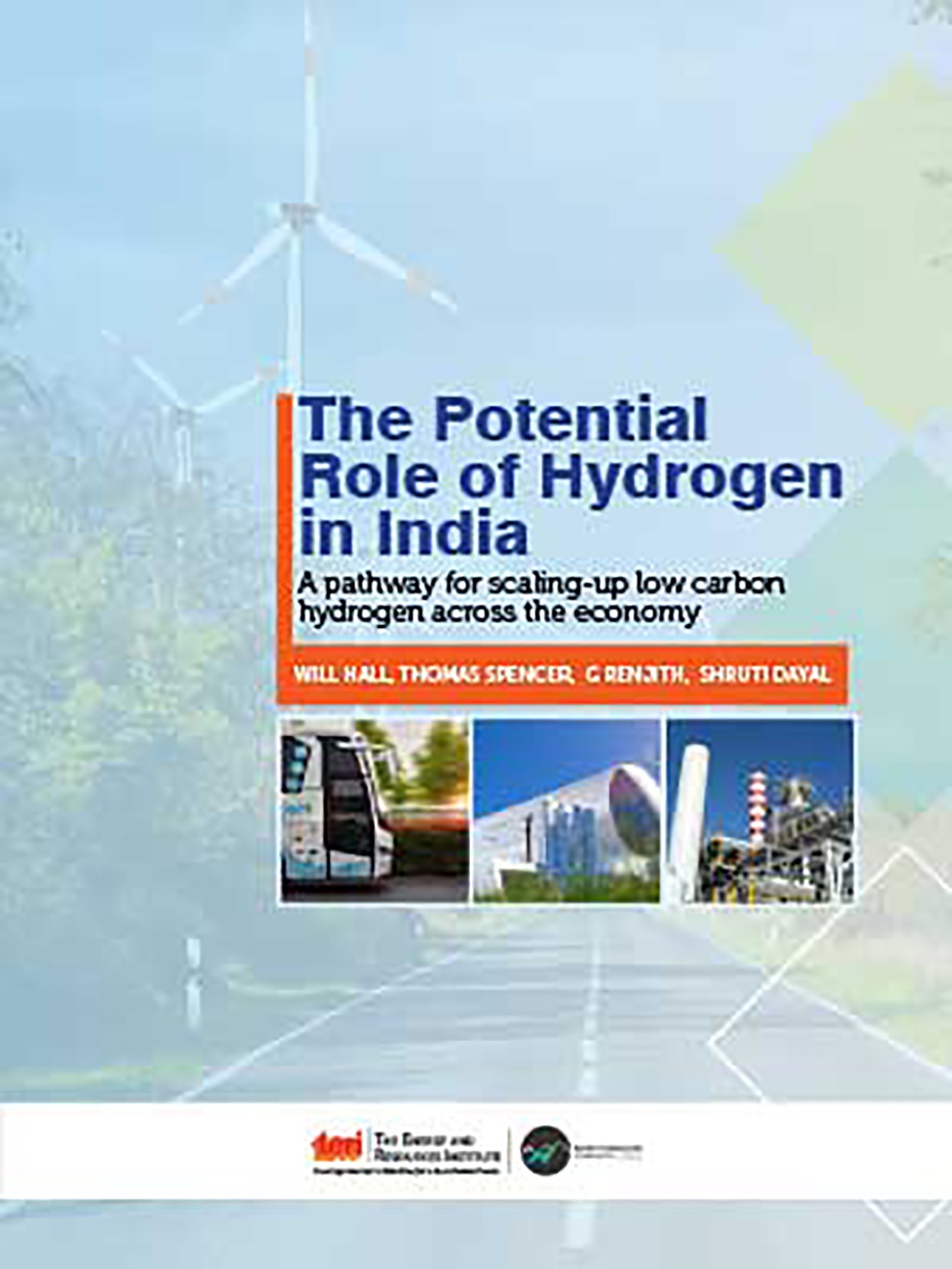 The Potential Role of Hydrogen in India - Front Cover