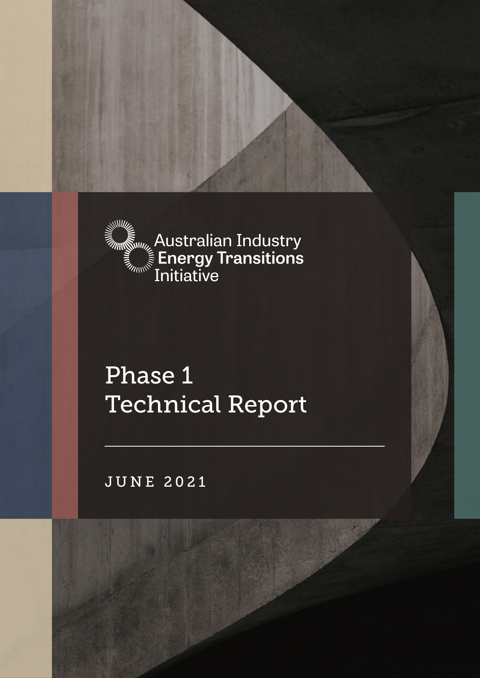 Australian Industry Energy Transitions Initiative (ETI): Phase 1 Technical Report Front Cover