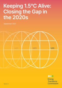 Keeping 1.5C Alive: Closing the Gap in the 2020s - Report Front Cover