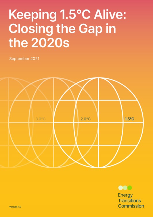 Keeping 1.5C Alive: Closing the Gap in the 2020s Front Cover