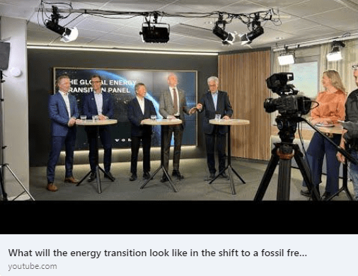 What will the energy transition look like in the shift to a fossil free economy panel