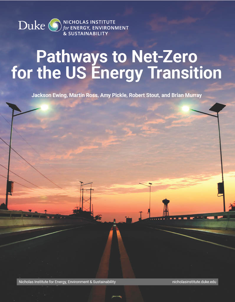 Pathways to Net Zero US Energy Transition Report Cover