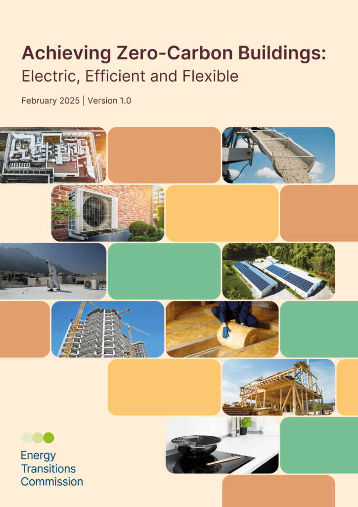 View of Achieving Zero-Carbon Buildings: Electric, Efficient and Flexible